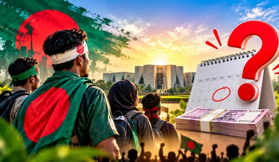 জুলাই যোদ্ধাদের ভাতা কবে দিবে